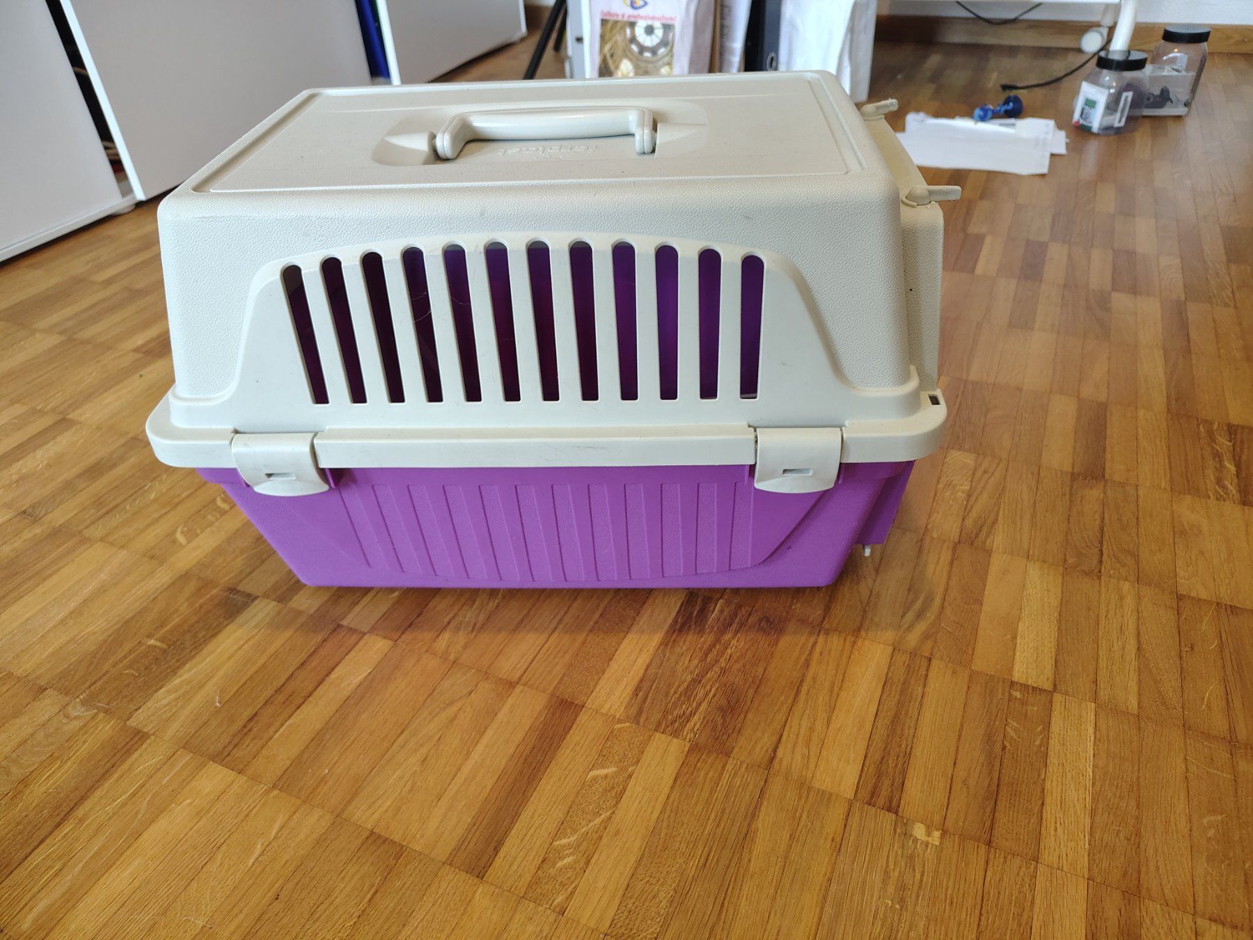 Gabbie, trasporto & Sicurezza: Transportbox für Katzen – Usato da Dättwil AG venduto da dia_6cbv 1