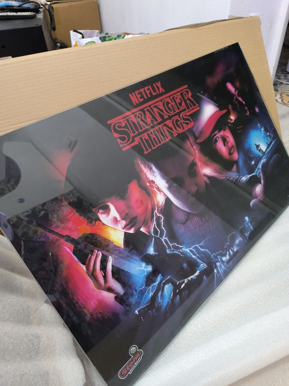 Stern Pinball Flipper: Glasscheibe mit Translite Stranger Things Stern Pinball – Usato da Matzingen venduto da Lucxor 1