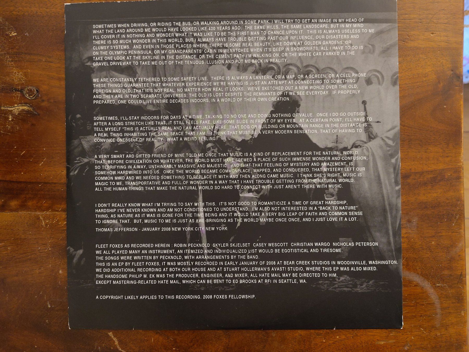 Schallplatten: Fleet Foxes LP Schallplatte – Gebraucht aus Zürich von isthatablatt 6