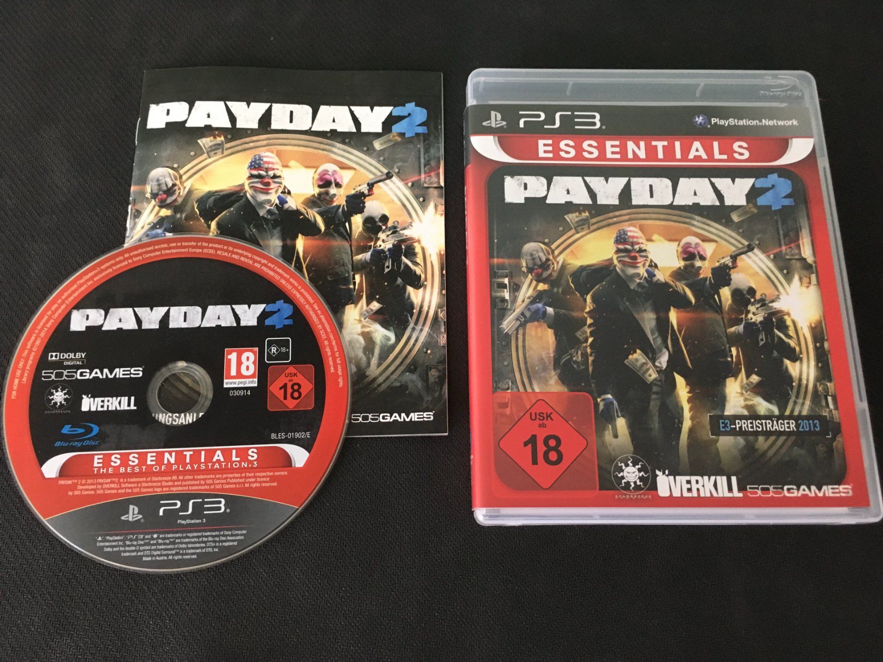 Sony Spiele: Payday 2 für Playstation 3 – Gebraucht aus St.Gallen von sjosjo