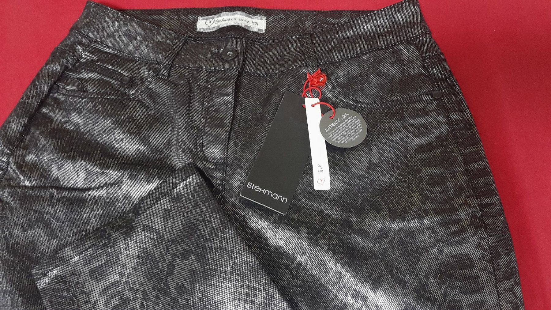 Pantaloni: STEHMANN SLIM NEUE Hose große 38 – Nuovo e nell'imballaggio originale da regensdorf venduto da nacobra 1
