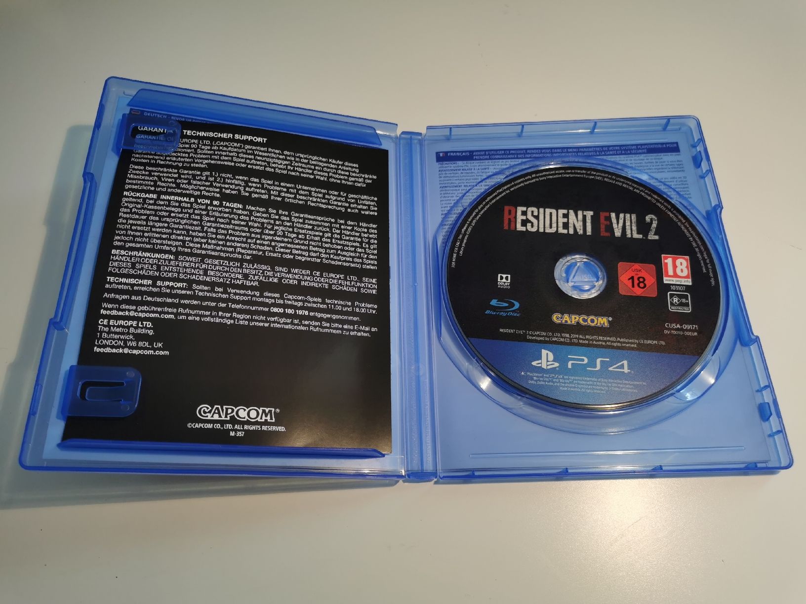 Sony Giochi: Resident Evil 2 PS4 CIB  – Usato da Bern venduto da ColdMouth 2