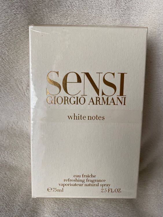 Armani Sensi White Notes, Eau fraiche Kaufen auf Ricardo
