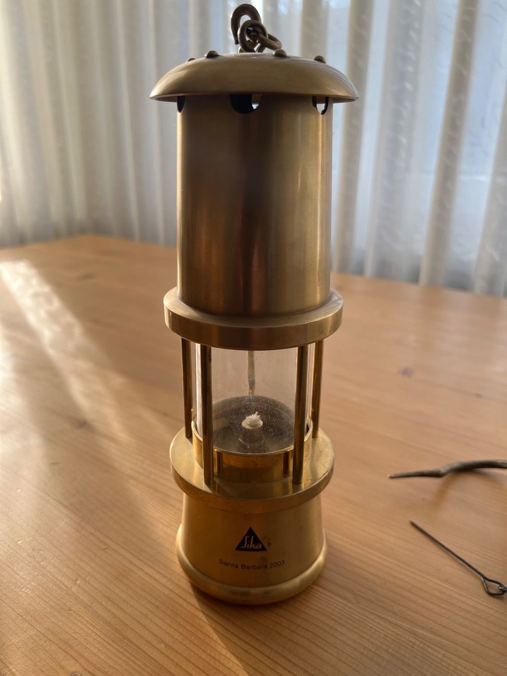 Lampen: Petrollampe / Tunnellampe / Santa Barbara – Gebraucht aus aarwangen von Butzi99 2
