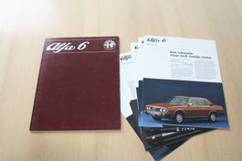 Alfa Romeo Alfa 6 Prestige Portfolio Prospekt 1979