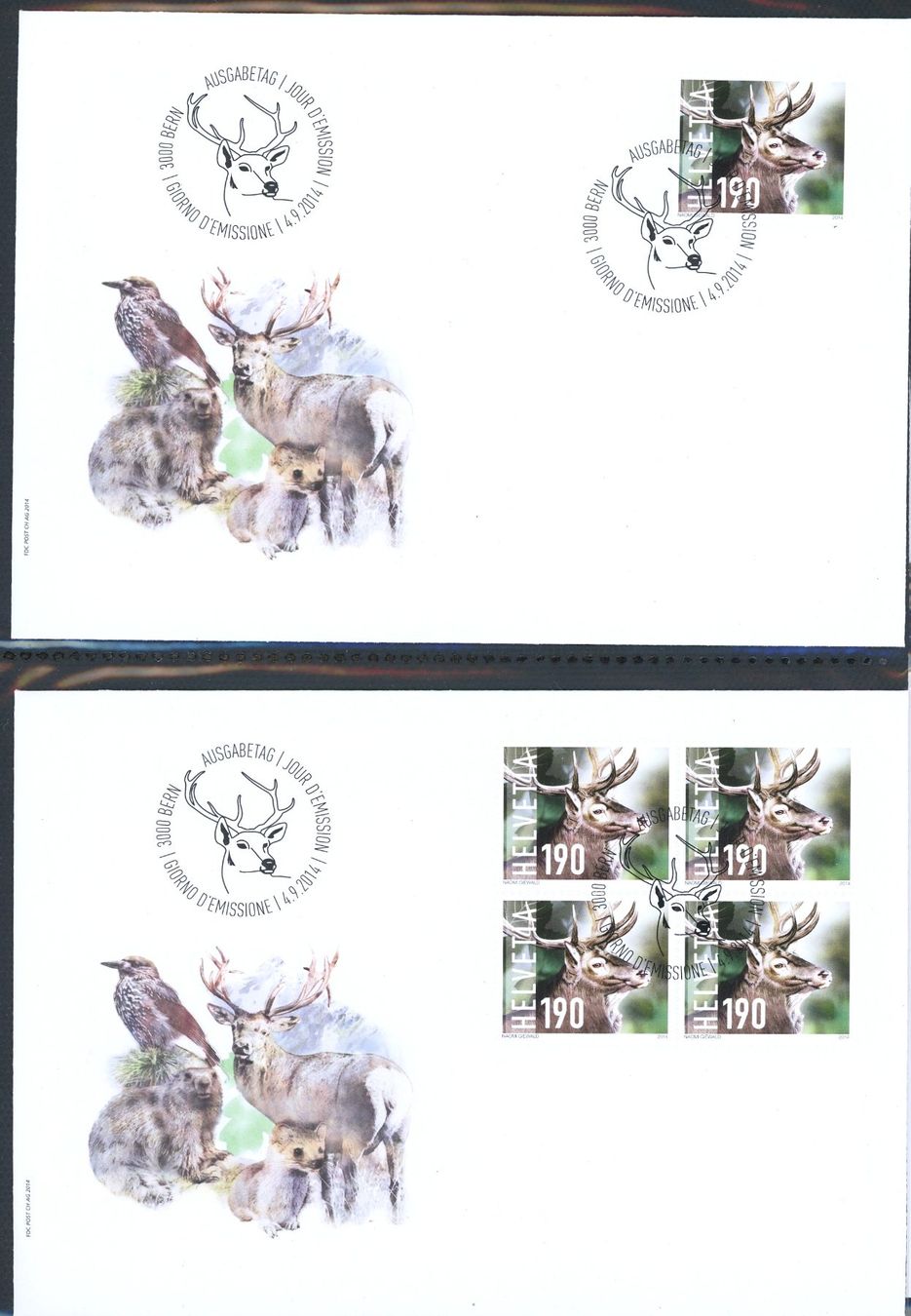 Tutti i francobolli: Sammlung FDC 2014-2016, einzeln und Viererblocks, PP, PJ, FM – Nuovo (secondo la descrizione) da Basel venduto da Strubelibs 7