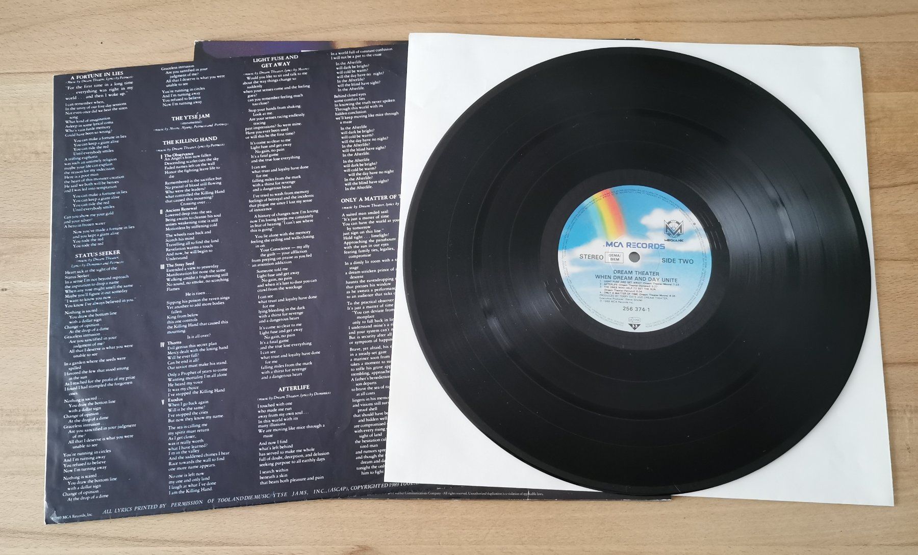 Vinyles: DREAM THEATER: When dream and day unite LP – D'occasion à Münchwilen TG par Swb 4