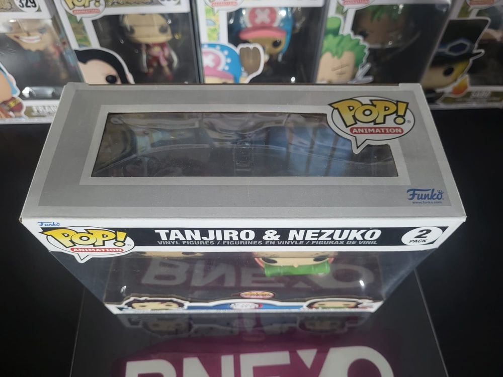 Funko pop Tangiro & Nezuko - Japan Expo (Demon Slayer) | Acheter sur ...