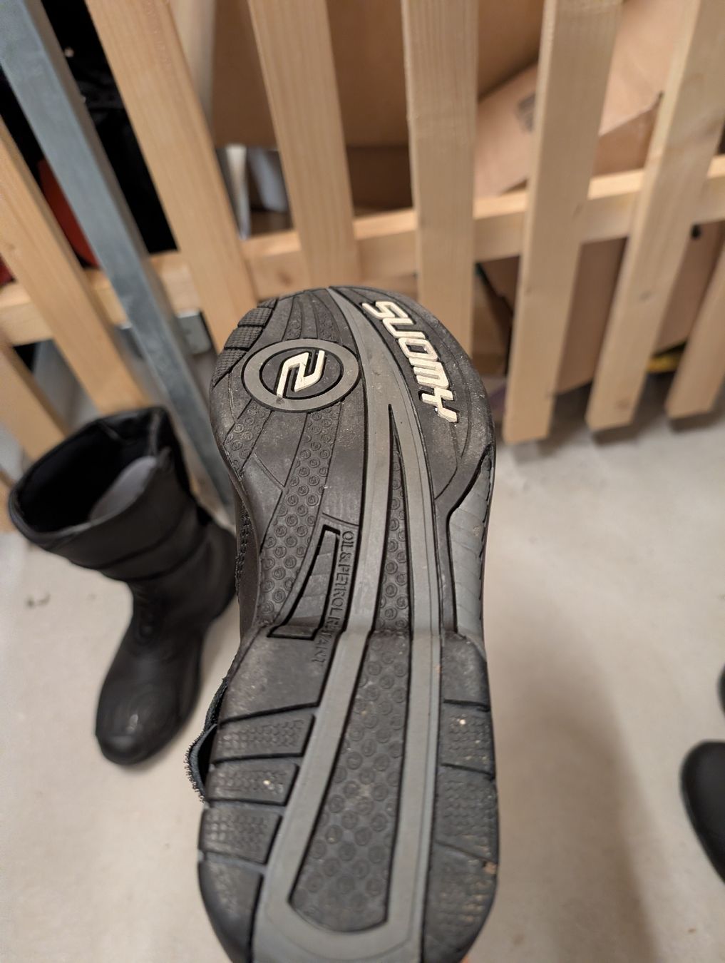 Damenschuhe: Damen Motorradstiefel Suomi Gr 38 – Gebraucht aus Zürich von the.baconing 2