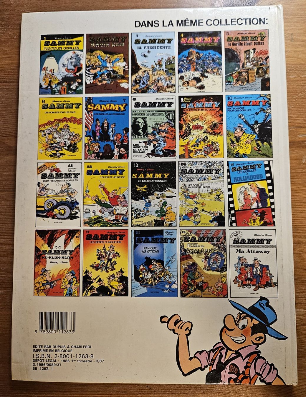 Fumetti: Sammy N 20 (T.B.E.)  Ma Attaway – Usato da Prévonloup venduto da bitume1975 1