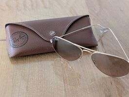 Ray-Ban Aviator large Gold-Braun