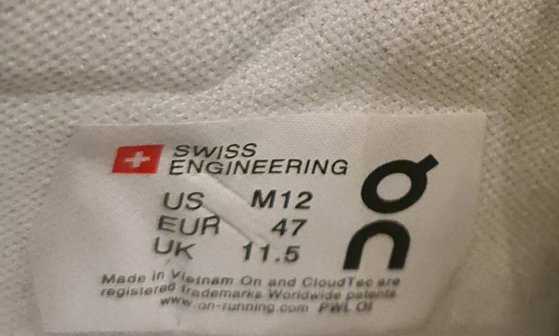On Scarpe da uomo: Original ON Sneakers – Größe 47 – Nuovo (secondo la descrizione) da Zürich venduto da ok1 5
