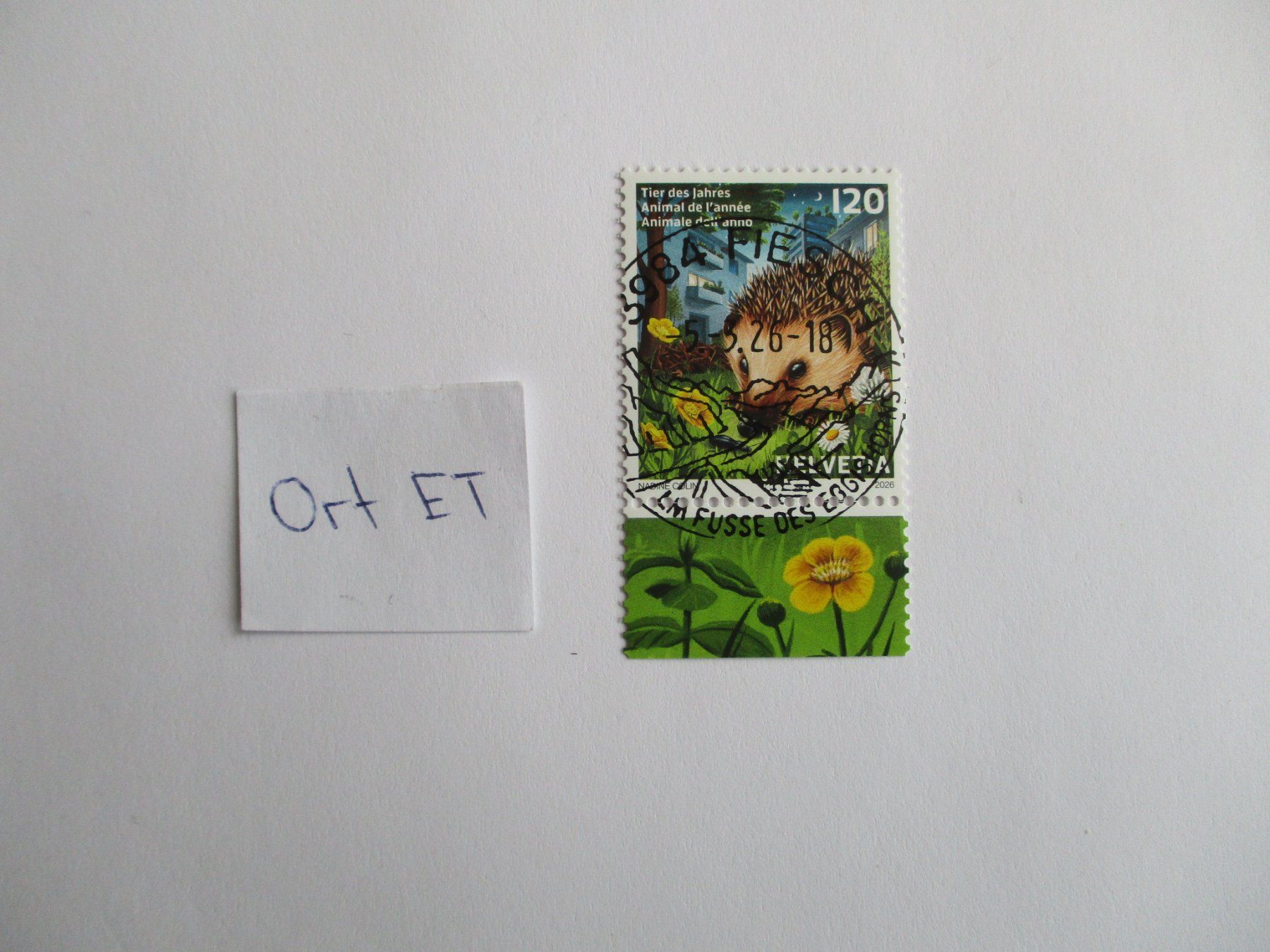 Alle Briefmarken: Voll Ort Ersttagsstempel Igel  3954 Fisch – Neu (gemäss Beschreibung) aus Langnau b. Reiden von Aktuell88