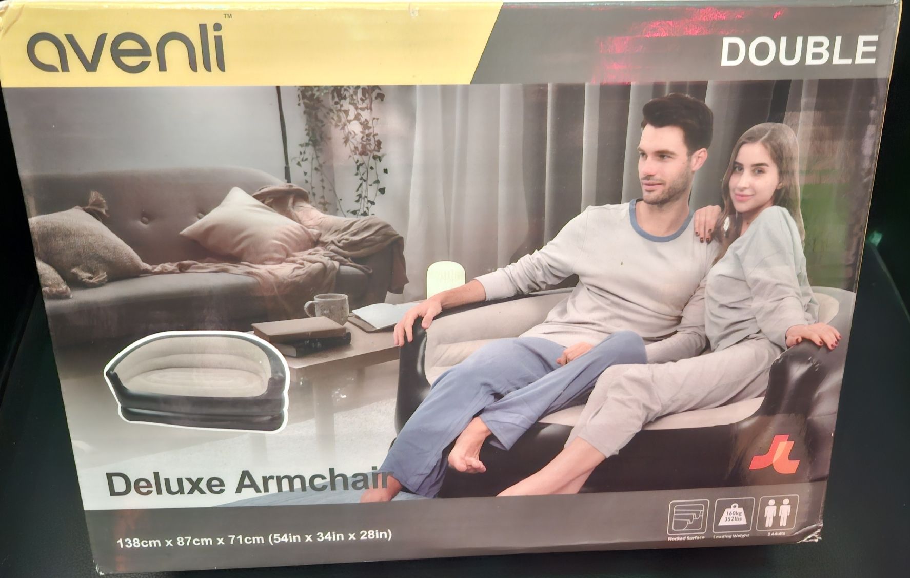 Sedie a sdraio: Luftsofa, ideal für den Garten/Camping – Nuovo (secondo la descrizione) da Riedtwil venduto da Scania94D-