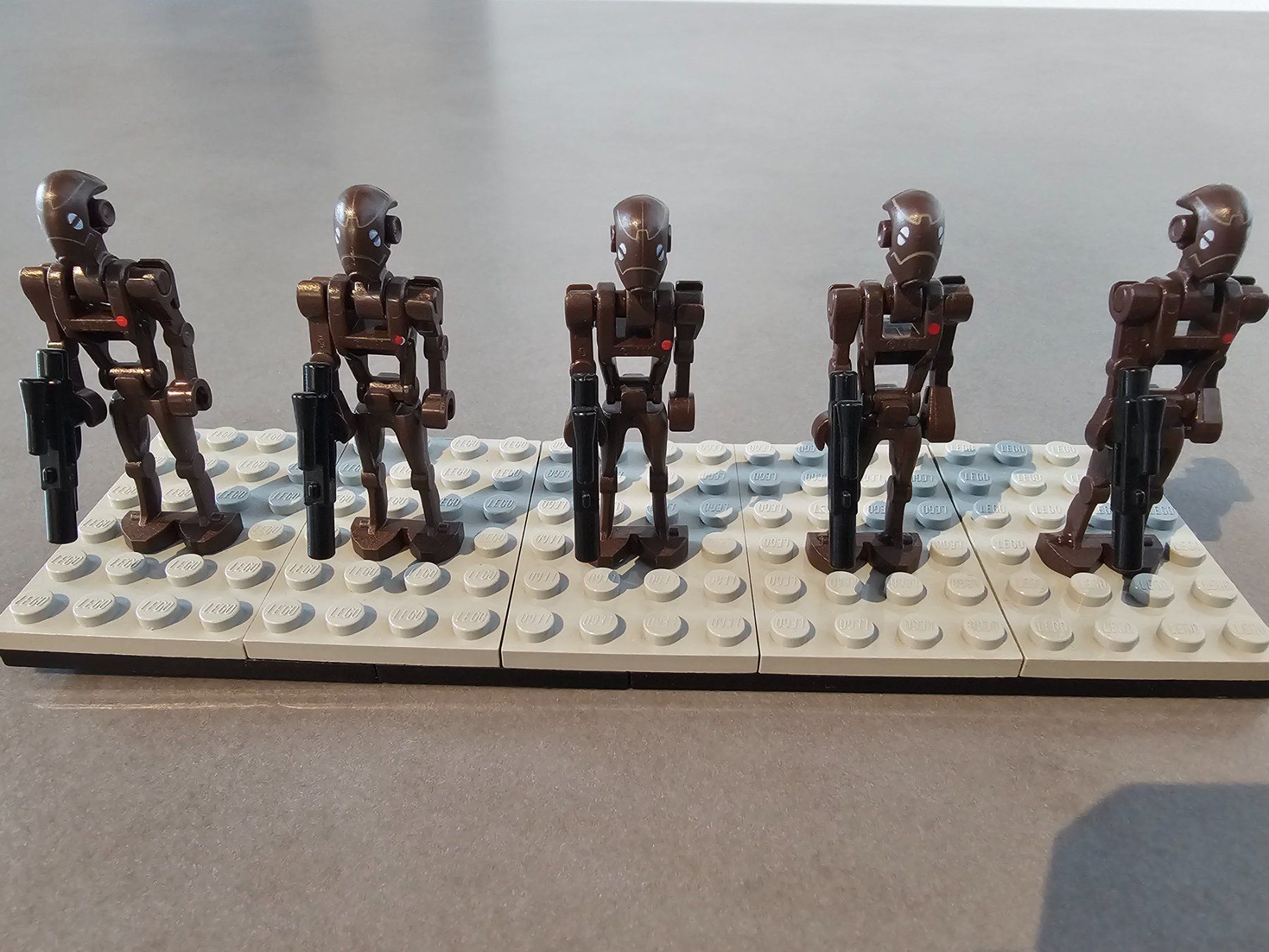 Lego Kit di costruzioni: Lego Star Wars 5x Commando Droid - Dark Brown sw0359 – Usato da Läufelfingen venduto da struuub92