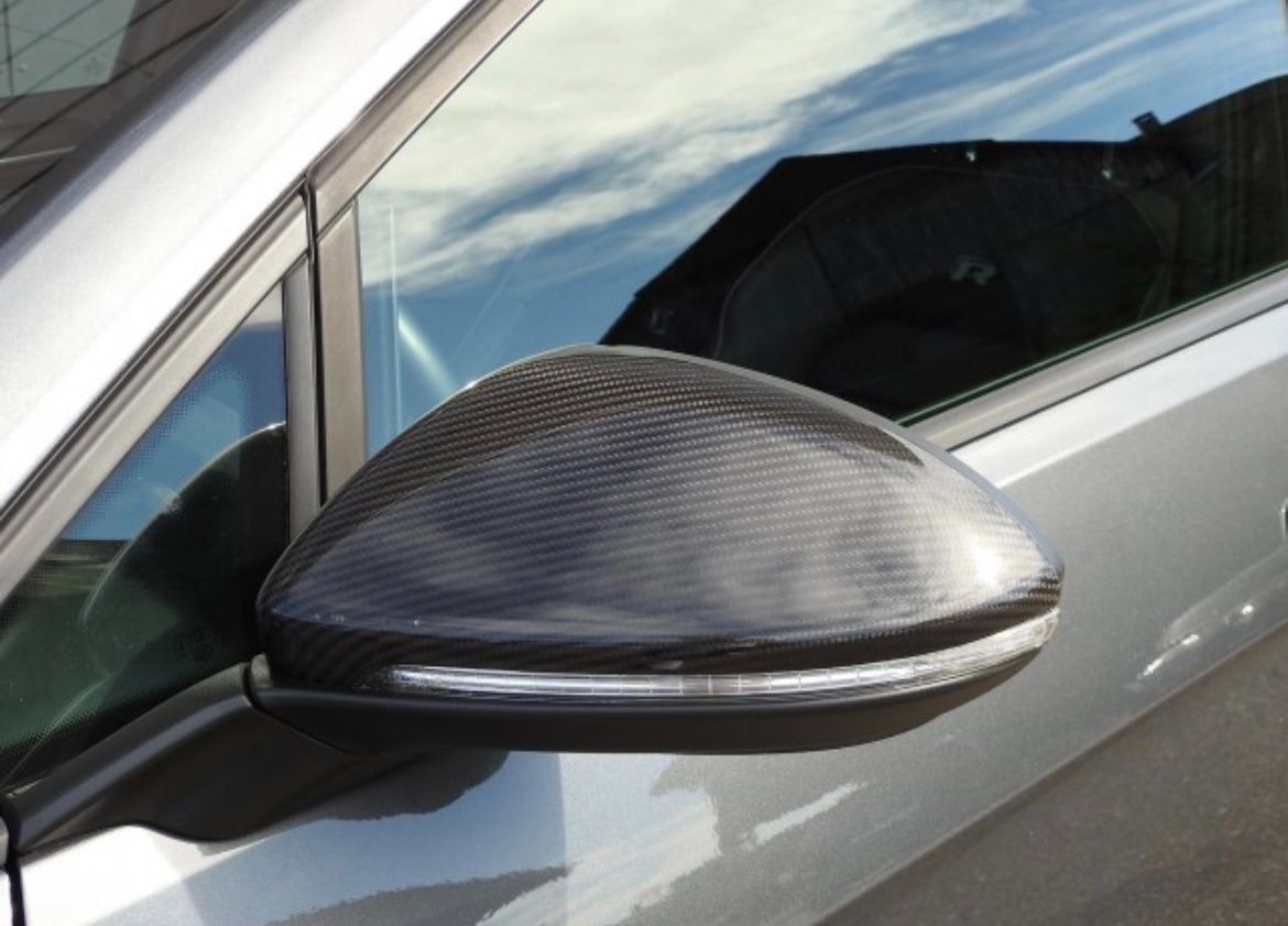 Alle Autoersatzteile: VW Golf 7/7.5 Carbon Look Spiegelkappen – Neu und originalverpackt aus Volketswil von Willis-Autoteile 4