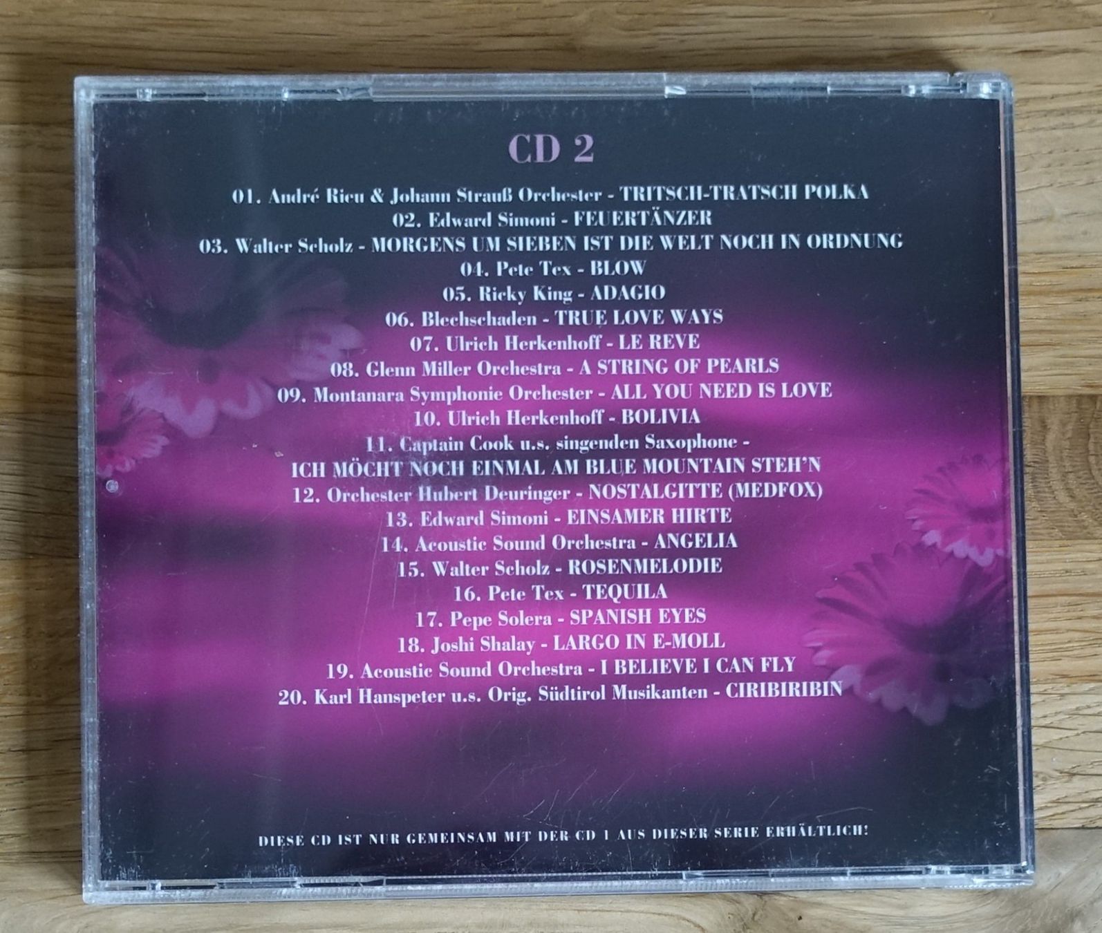 CD: 5 Sterne Instrumental CD 2 - F18 – Usato da Sessa venduto da fraenklishop 1