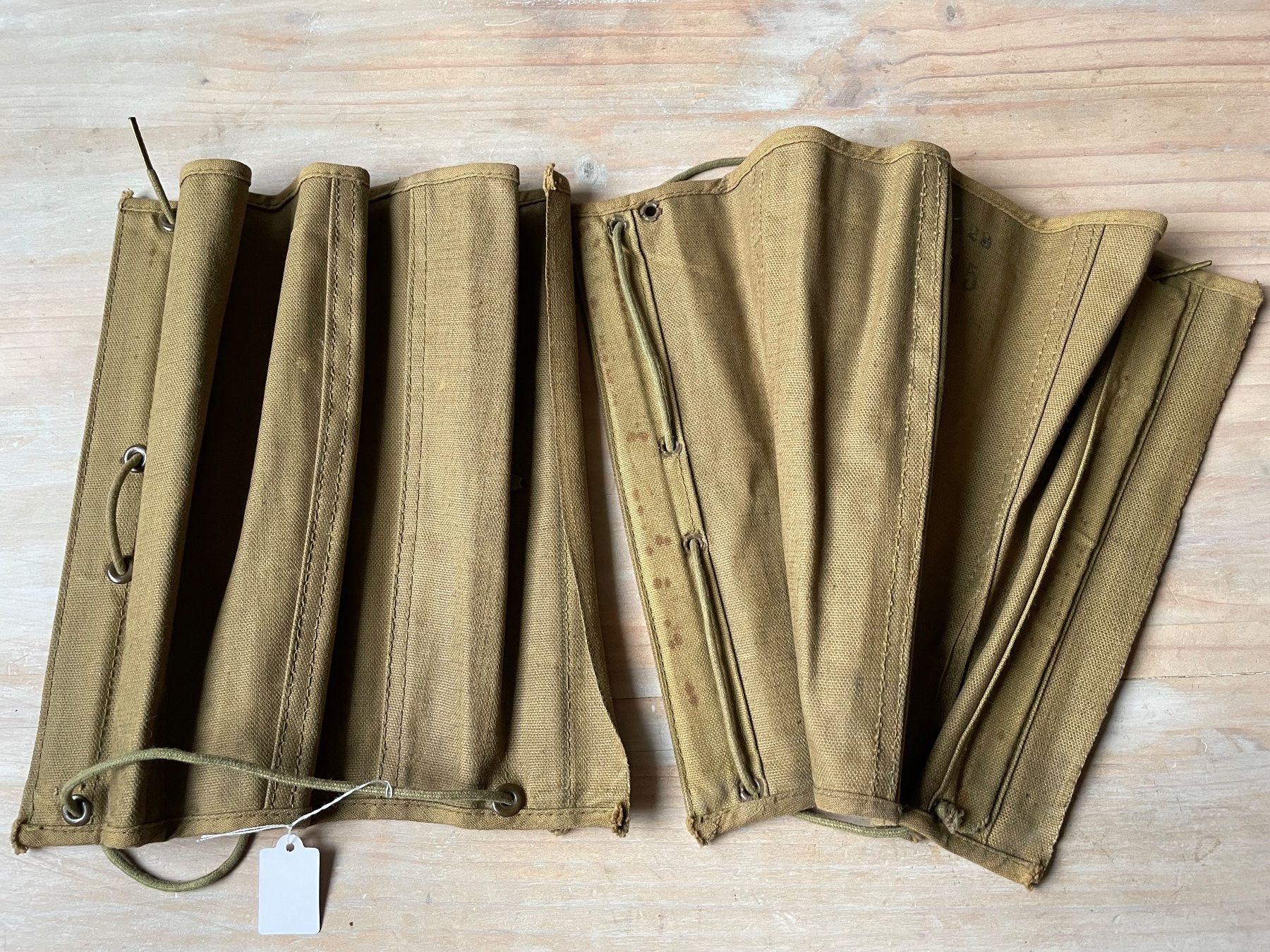 US Army Uniformi: WW1 us Army Leggings M1910 – Usato da Oberbütschel venduto da Woodie2005 1