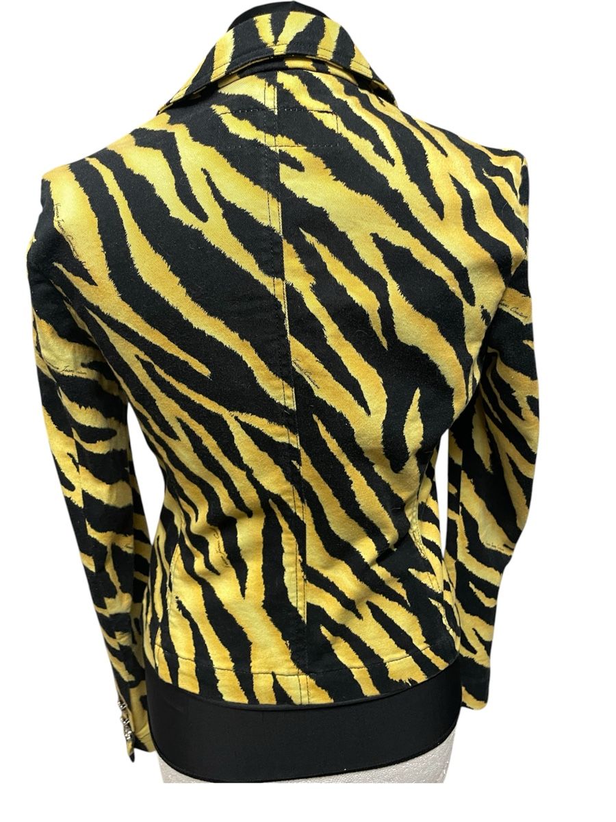 Versace Giacche: Versace Jeans Couture Blazer Zebraprint – Nuovo (secondo la descrizione) da Urdorf venduto da Anassor 1