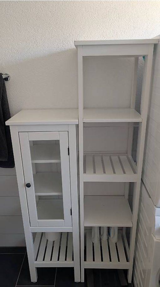 Ikea Regale: HEMNES Badezimmerregale / schränke – Gebraucht aus Neuhausen am Rheinfall von VALAMA