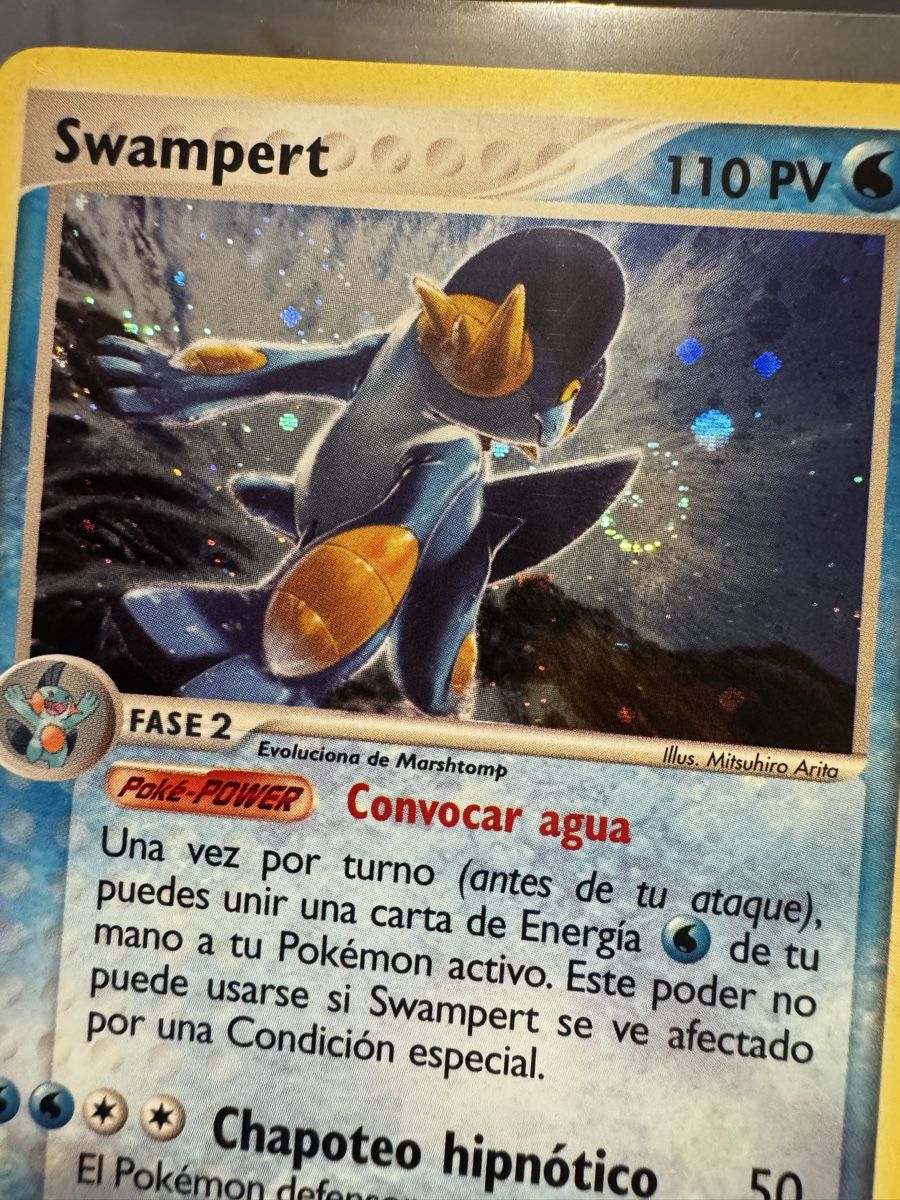 Pokémon Carte collezionabili: POKÉMON / Swampert / EX Ruby & Sapphire / Holo+Swirl / 1Fr.! – Usato da Herzogenbuchsee venduto da TCG-High-Quality 3
