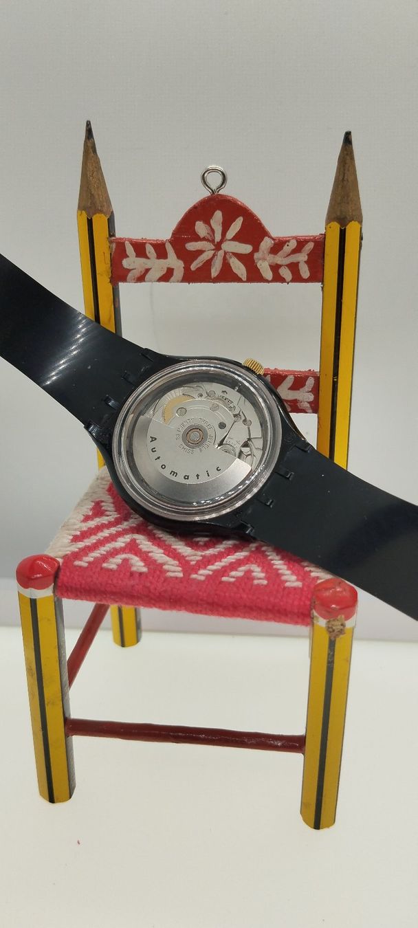 Swatch Orologi: montre automatique swatch récupérée – Usato da La Chaux-de-Fonds venduto da jac_9llg 4