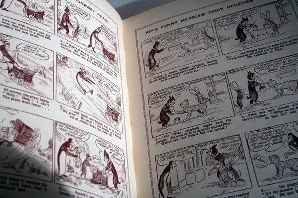 Cartoline postali: Pip & Squeak Annual 1933 – Usato da Bern venduto da kultiges 3