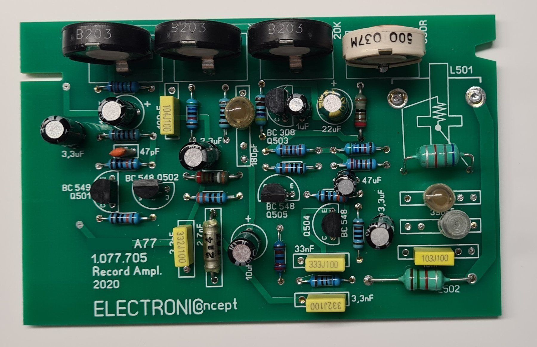 Revox Apparecchi a nastro: Record Amplifier - Revox A77, new prod. – Nuovo e nell'imballaggio originale da St-Cierges venduto da Pestol