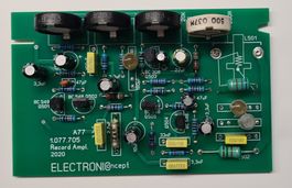 Record Amplifier - Revox A77, new prod.