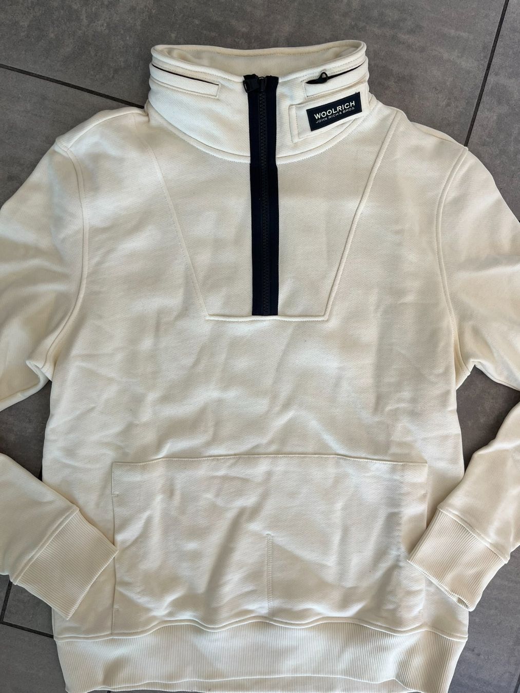 Woolrich Pullover & Sweatshirts: WOOLRICH Pullover Half-Zipper Beige – Gebraucht aus Otelfingen von Denis_ZH 1