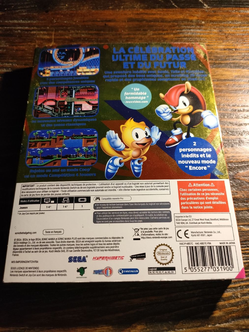 Sega Spiele: Sonic Mania Plus / Switch – Gebraucht aus La Chaux-de-Fonds von nwa_w9zt 1