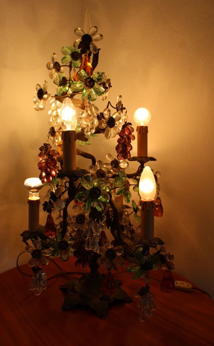 Lampade: Antike Tischlampe, – Usato da Locarno venduto da fripui 8