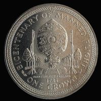 ISLE OF MAN 1 CROWN 1983 UNZ. *SEHR RAR*