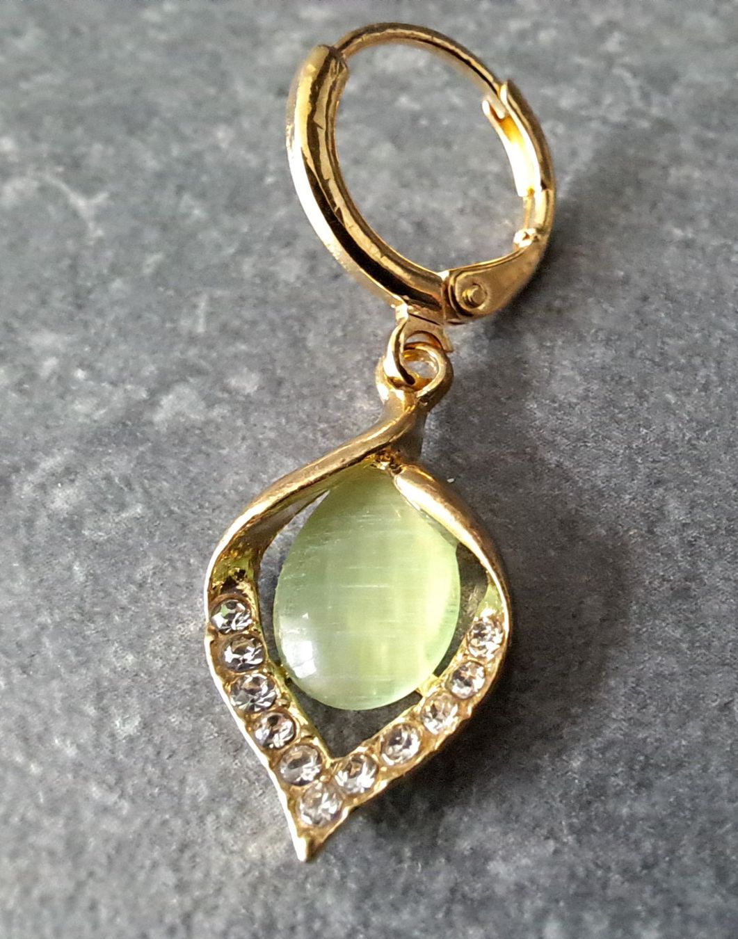 Orecchini pendenti & Orecchini a lobo: Boucles d'oreilles en opale – Nuovo e nell'imballaggio originale da St-Imier venduto da supernova21 3
