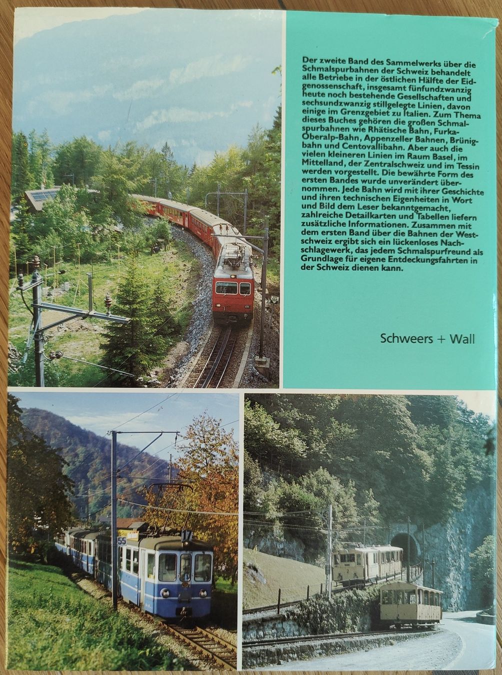 Livres: Schmalspurparadies Schweiz – D'occasion à Sigriswil par Ricola1977 2