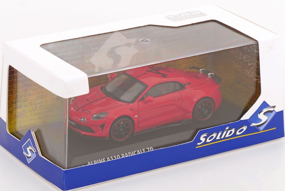 Alpine Modellini d'auto: Solido 1:43 Alpine A110 Radicale 70 2024 – Nuovo e nell'imballaggio originale da Bettens venduto da Thejoshuatree 2