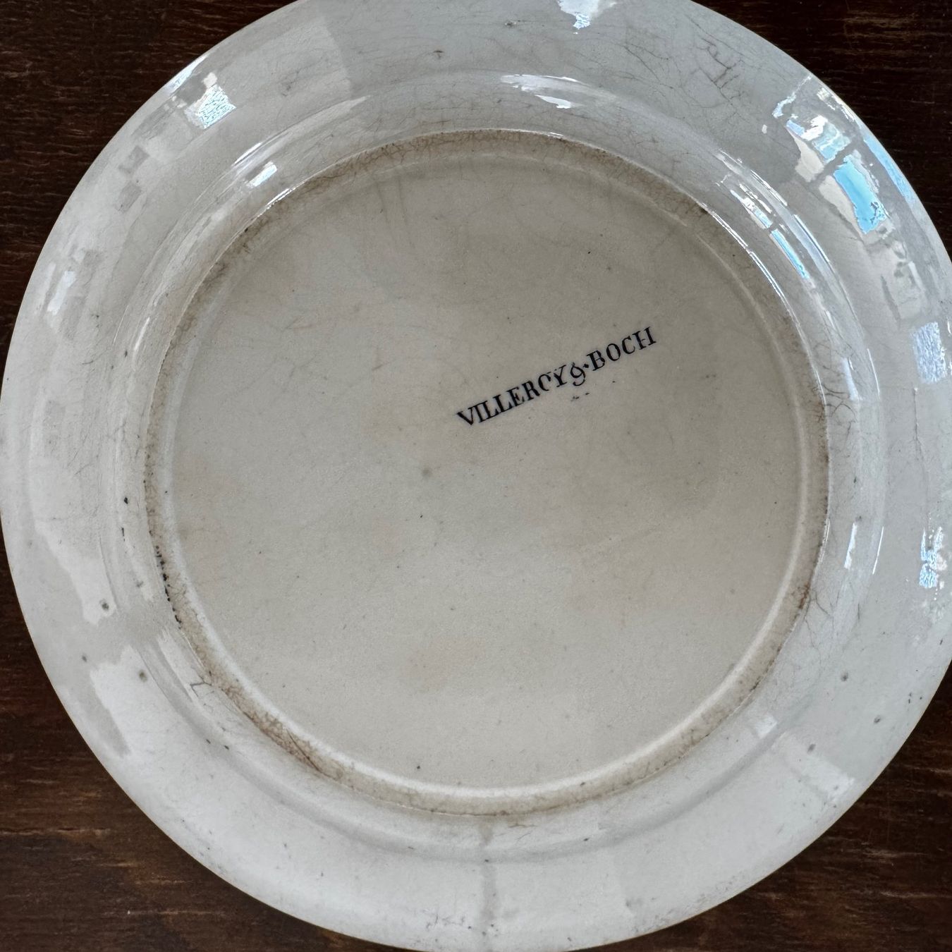 Villeroy & Boch Teller: Antike Villeroy & Boch Teller mit Stadtmotiven - 3 Set – Gebraucht aus Zug von Mirare9 3