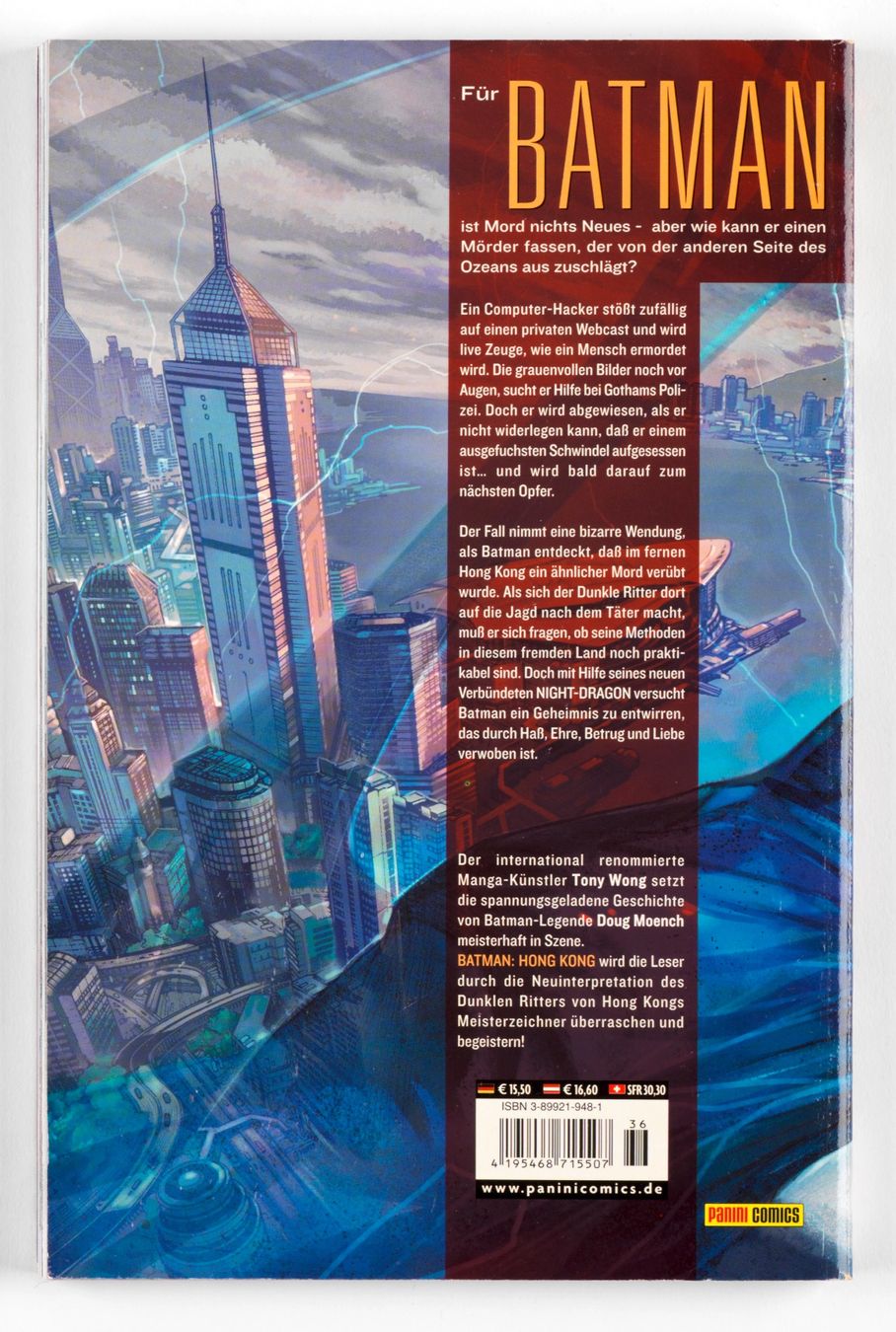 Fumetti: DC PREMIUM 36: BATMAN - HONG KONG – Usato da St. Gallen venduto da kobayashi-maru 1