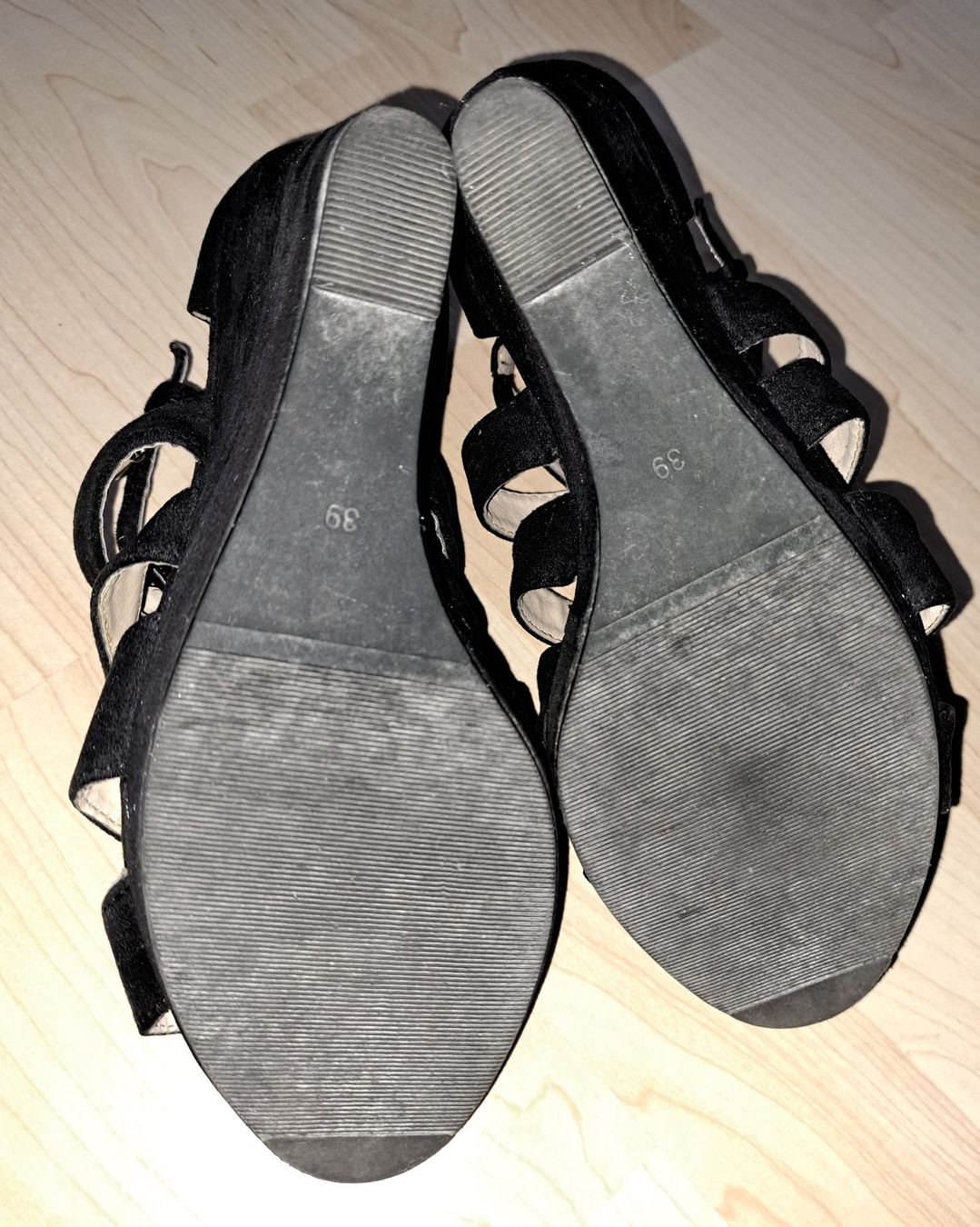 H&M Damenschuhe: Keilschuhe schwarz gr.39 – Gebraucht aus Oberurnen von rotty80 5