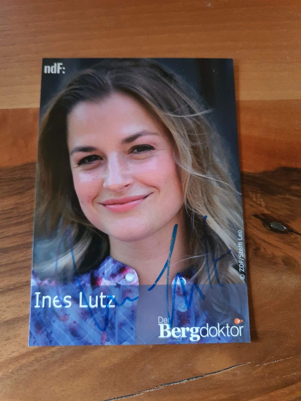 Autogramme: Ines Lutz (Bergdoktor) – Gebraucht aus Buchs ZH von
