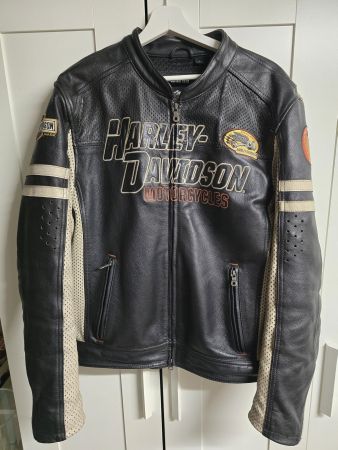 Exklusive Harley-Davidson Sommer-Lederjacke Sehr selten