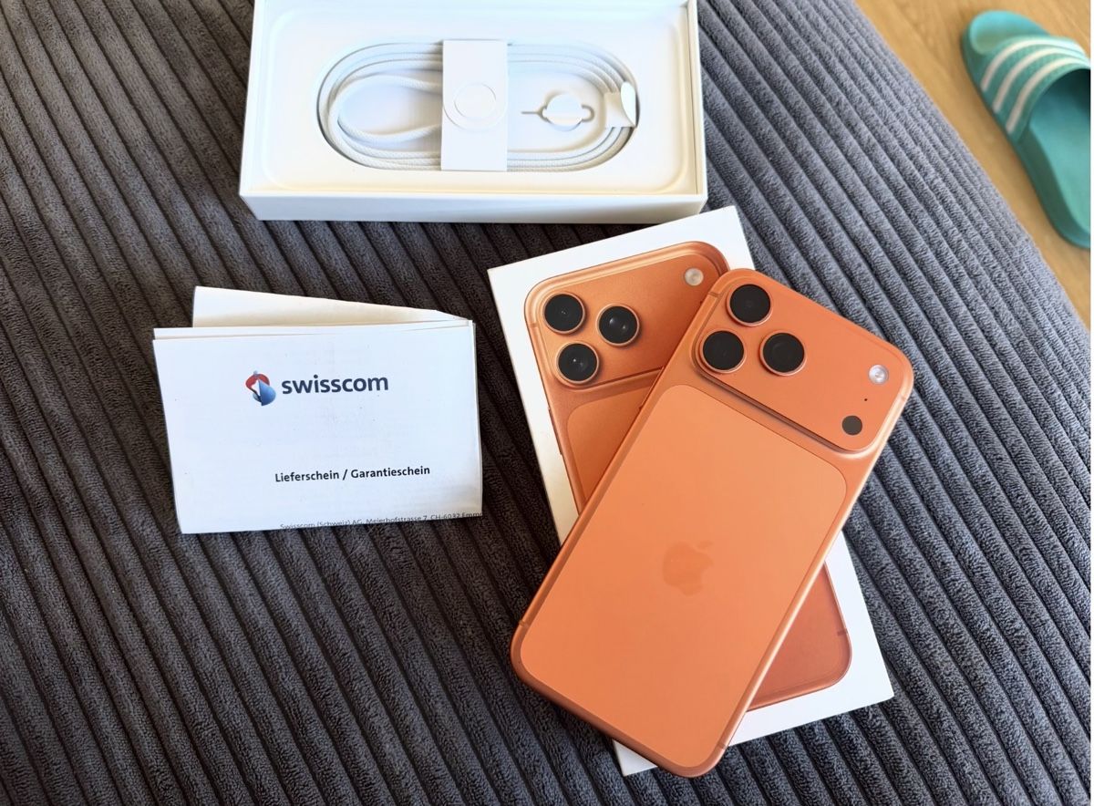 Apple Telefoni cellulari / Smartphones: iPhone 17 Pro Max 256 GB - Orange – Nuovo (secondo la descrizione) da Busswil BE venduto da FLURIBOY1