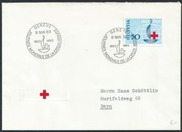 1963 / Ged.ausgabe 100 J. Rotes Kreuz