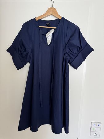 Aspesi Damen Bluse dunkelblau Grösse 42 neu mit Etikett