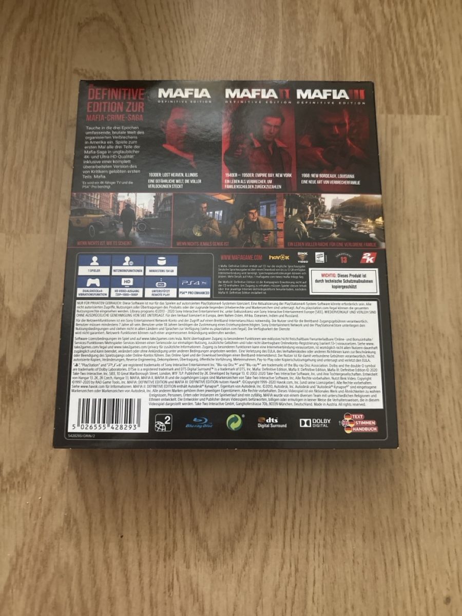 Jeux: Mafia Trilogy - PS4 – D'occasion à Zofingen par adm_bl56 1