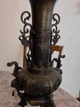 Vasi & Recipienti: Antike Bronze China Räuchervase – Usato da Schlieren venduto da Jeajet 1