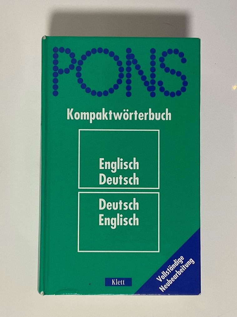 Libri: PONS Kompaktwörterbuch Englisch-Deutsch – Usato da Zürich venduto da dedasiba