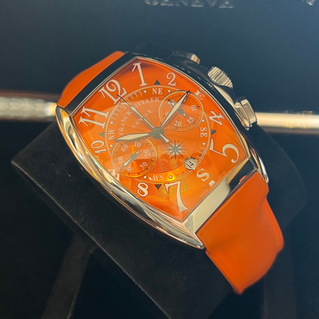 Franck Muller Uhren: Franck Muller Mariner Automatic Full Set 8080CCDTMAR – Gebraucht aus Carouge GE von Watchaser 7