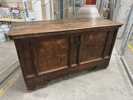antike Truhe Biedermeier- Jahrgang 1800