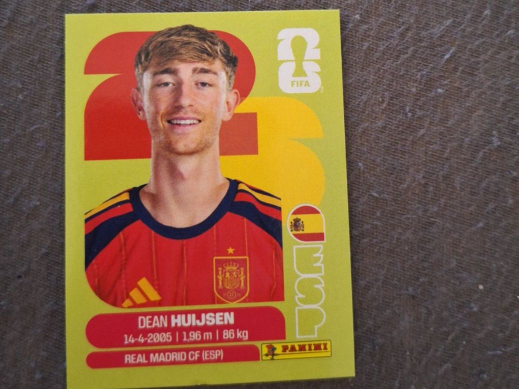 Panini Carte collezionabili: Panini WM26 Dean Huijsen- ESP 5 – Nuovo (secondo la descrizione) da Tennwil venduto da mal_2fhf